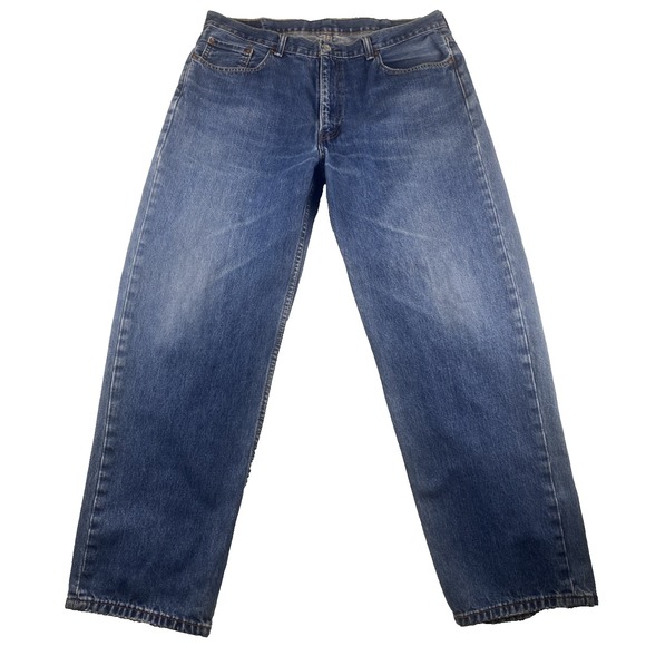 Levi's Other - Levis Jeans Mens 40 X 32 Blue 550 Relaxed Tapered American Cowboy Ranch Y2K